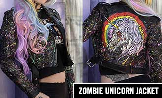 Zombie Unicorn Jacket